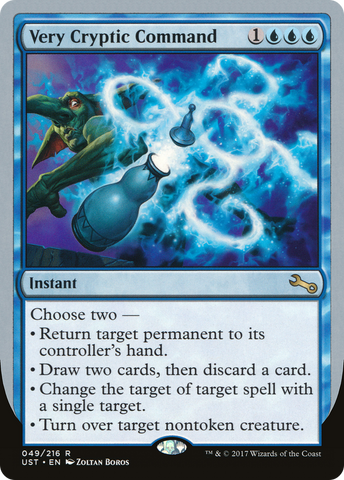 Very Cryptic Command (Return) [Unstable] - The Mythic Store | 24h Order Processing