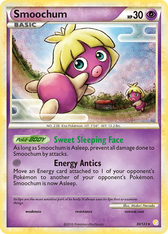 Smoochum (30/123) [HeartGold & SoulSilver: Base Set] - The Mythic Store | 24h Order Processing