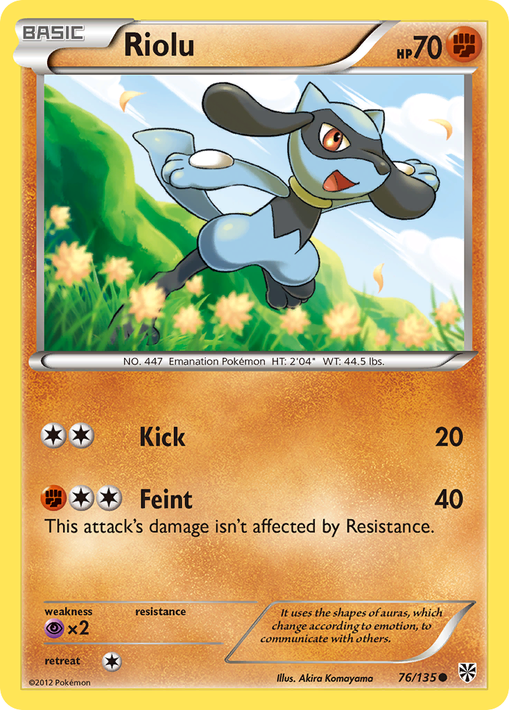 Riolu (76/135) [Black & White: Plasma Storm] - The Mythic Store | 24h Order Processing