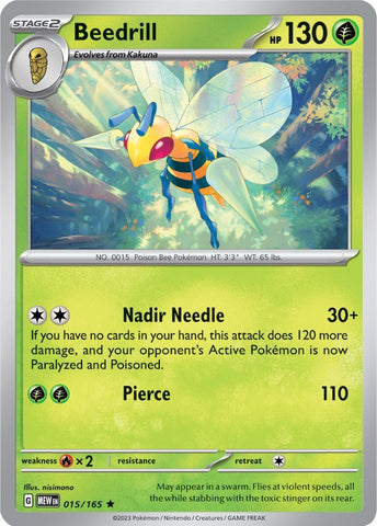 Beedrill (015/165) [Scarlet & Violet 151] - The Mythic Store | 24h Order Processing