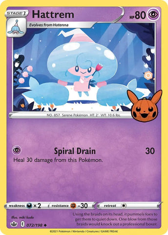 Hattrem (072/198) [Trick or Trade] - The Mythic Store | 24h Order Processing