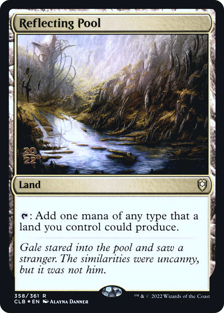 Reflecting Pool [Commander Legends: Battle for Baldur's Gate Prerelease Promos] - The Mythic Store | 24h Order Processing