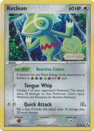 Kecleon (37/92) (Stamped) [EX: Legend Maker] - The Mythic Store | 24h Order Processing