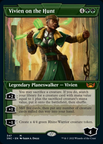 Vivien on the Hunt (Showcase Art Deco) [Streets of New Capenna] - The Mythic Store | 24h Order Processing