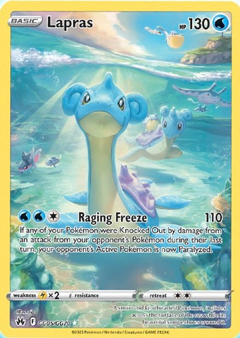 Lapras (GG05/GG70) [Sword & Shield: Crown Zenith] - The Mythic Store | 24h Order Processing