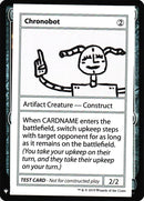 Chronobot [Mystery Booster Playtest Cards] - The Mythic Store | 24h Order Processing