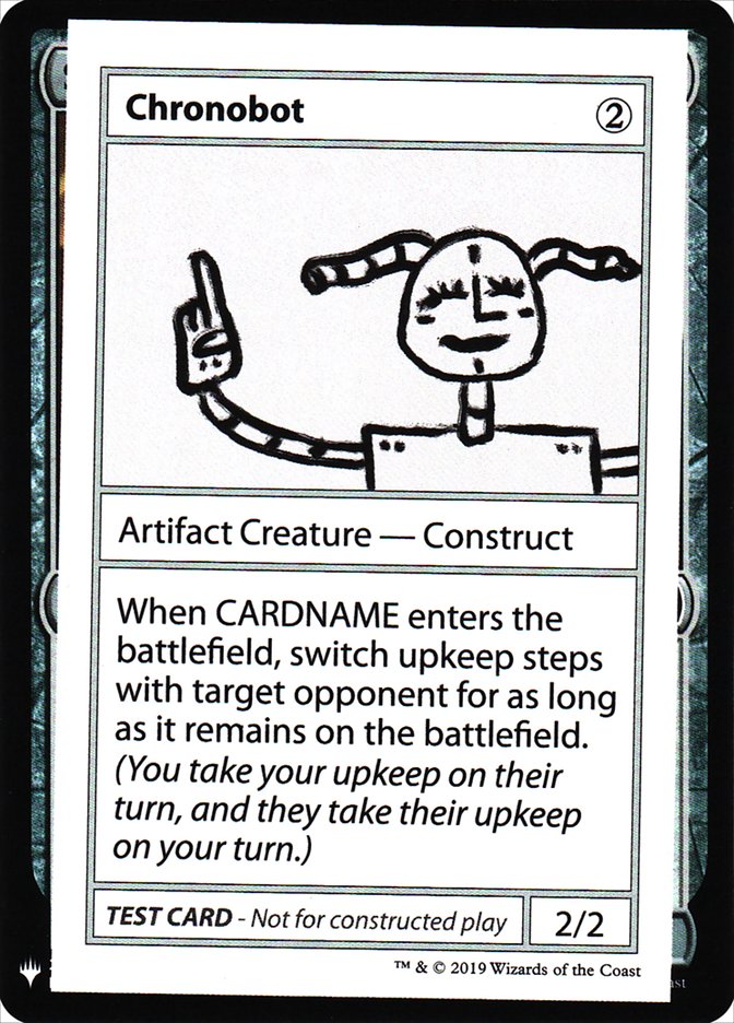 Chronobot [Mystery Booster Playtest Cards] - The Mythic Store | 24h Order Processing
