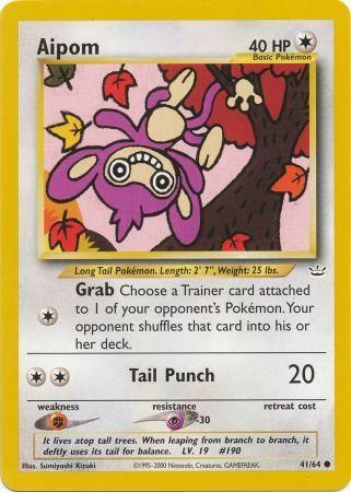 Aipom (41/64) [Neo Revelation Unlimited] - The Mythic Store | 24h Order Processing