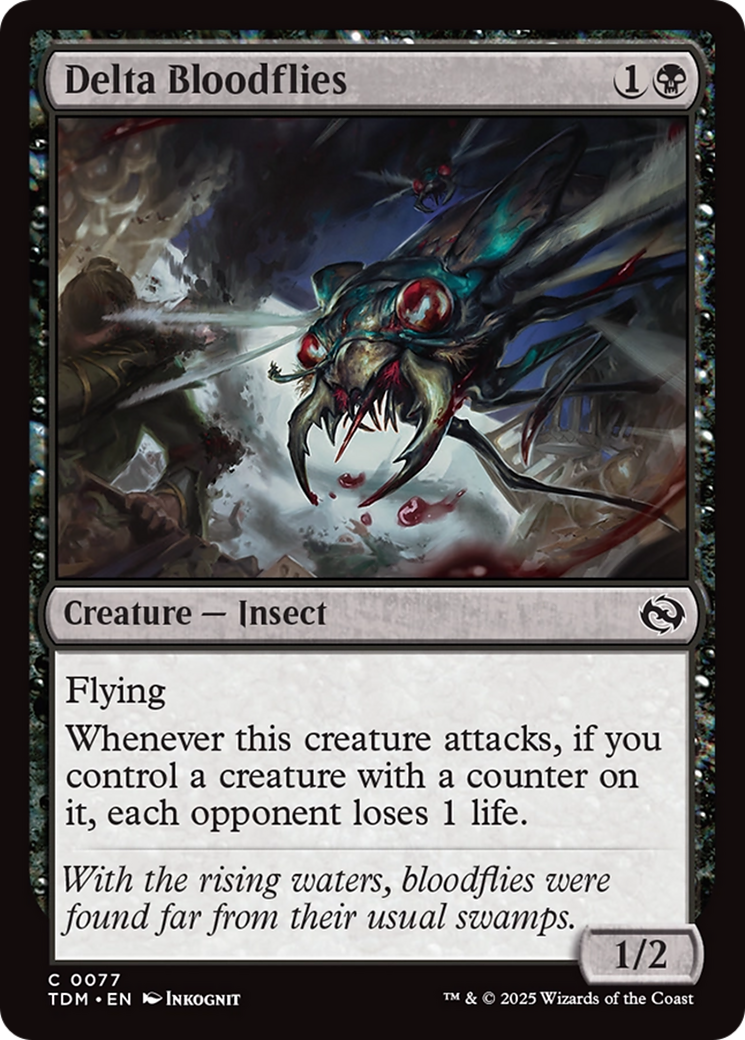 Delta Bloodflies [Tarkir: Dragonstorm] - The Mythic Store | 24h Order Processing