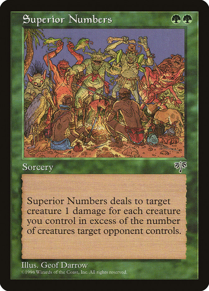 Superior Numbers [Mirage] - The Mythic Store | 24h Order Processing