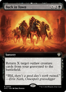 Back in Town (Extended Art) [Outlaws of Thunder Junction Commander] - The Mythic Store | 24h Order Processing
