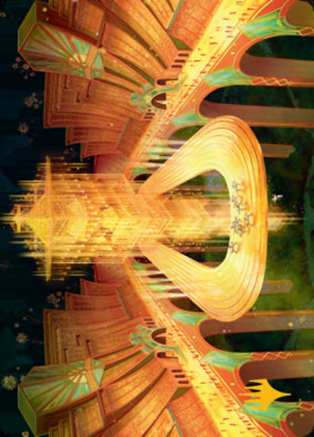 Racers' Ring Art Card (Gold-Stamped Signature) [Streets of New Capenna Art Series] - The Mythic Store | 24h Order Processing
