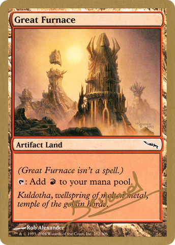 Great Furnace (Manuel Bevand) [World Championship Decks 2004] - The Mythic Store | 24h Order Processing