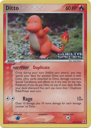 Ditto (37/113) (Stamped) [EX: Delta Species] - The Mythic Store | 24h Order Processing