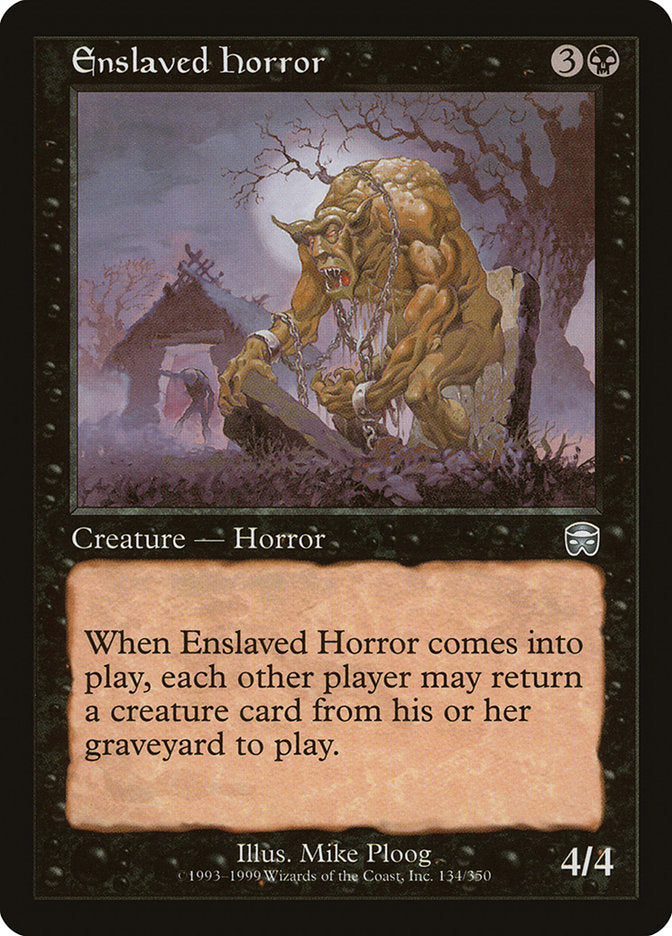 Enslaved Horror [Mercadian Masques] - The Mythic Store | 24h Order Processing