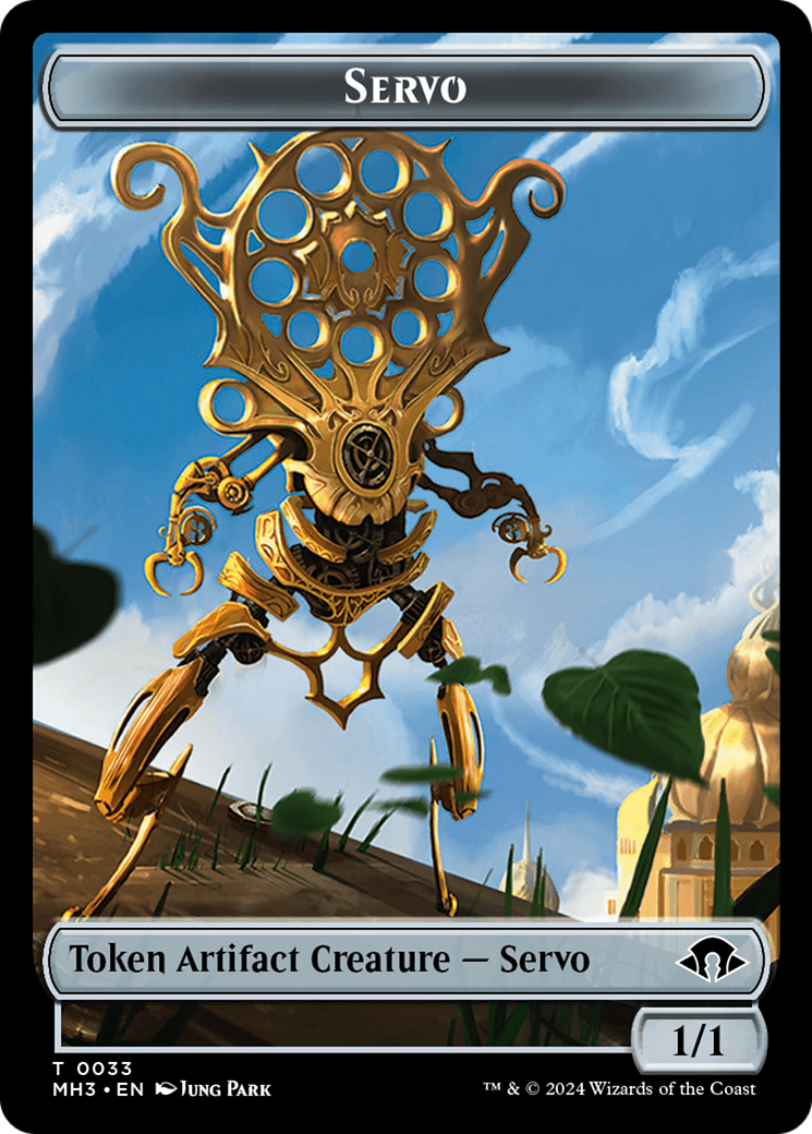 Energy Reserve (Ripple Foil) // Servo Double-Sided Token [Modern Horizons 3 Tokens] - The Mythic Store | 24h Order Processing