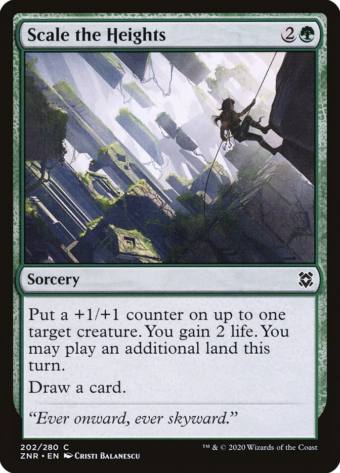 Scale the Heights [Zendikar Rising] - The Mythic Store | 24h Order Processing