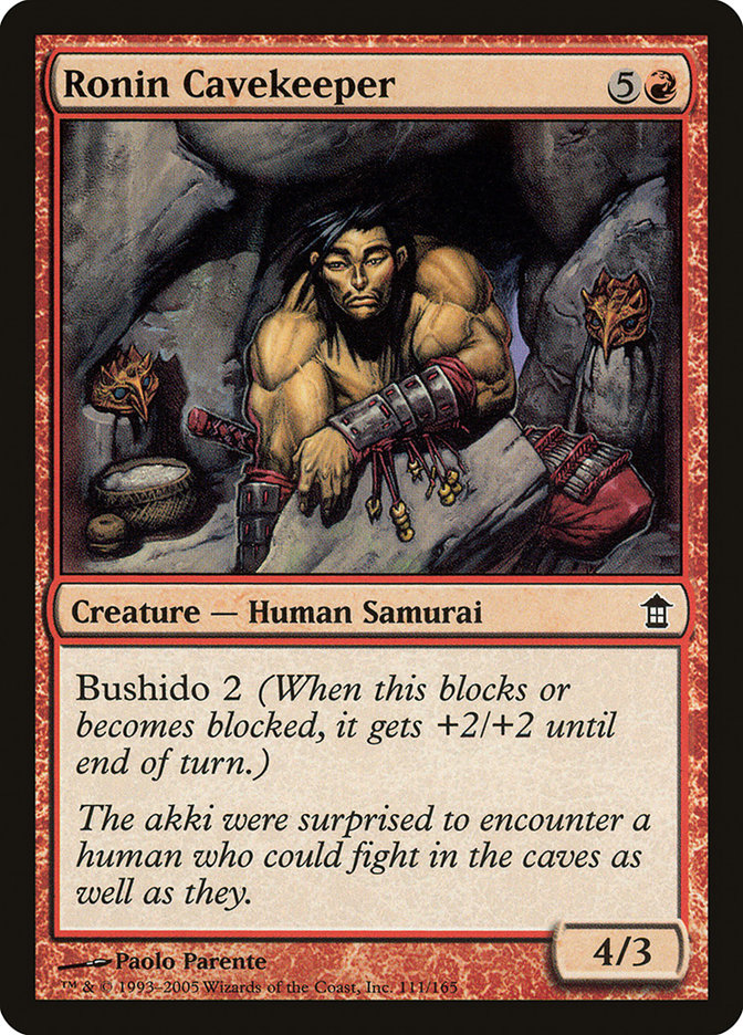 Ronin Cavekeeper [Saviors of Kamigawa] - The Mythic Store | 24h Order Processing