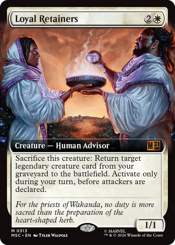 Loyal Retainers (Extended Art) [Marvel Super Heroes Commander] - The Mythic Store | 24h Order Processing