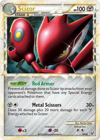 Scizor (84/90) [HeartGold & SoulSilver: Undaunted] - The Mythic Store | 24h Order Processing