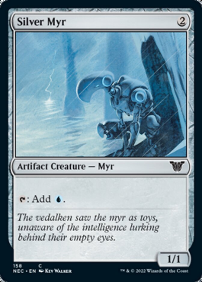 Silver Myr [Kamigawa: Neon Dynasty Commander] - The Mythic Store | 24h Order Processing