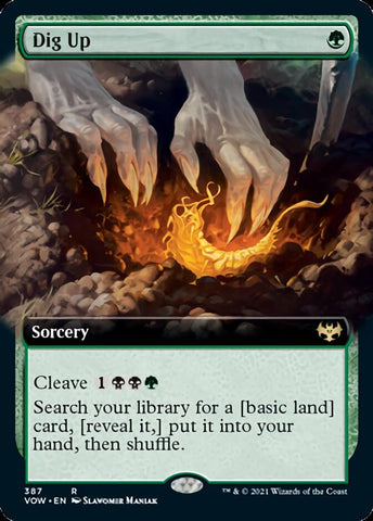Dig Up (Extended Art) [Innistrad: Crimson Vow] - The Mythic Store | 24h Order Processing