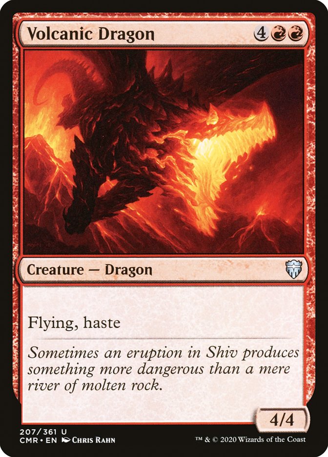 Volcanic Dragon [Commander Legends] - The Mythic Store | 24h Order Processing