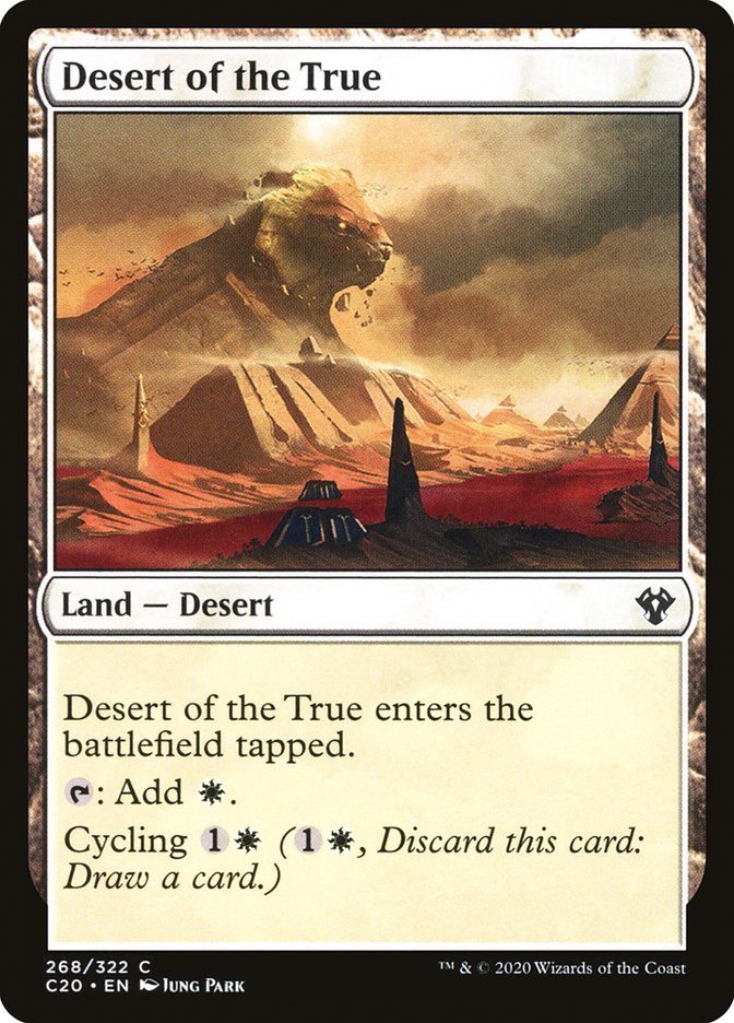 Desert of the True [Commander 2020] - The Mythic Store | 24h Order Processing