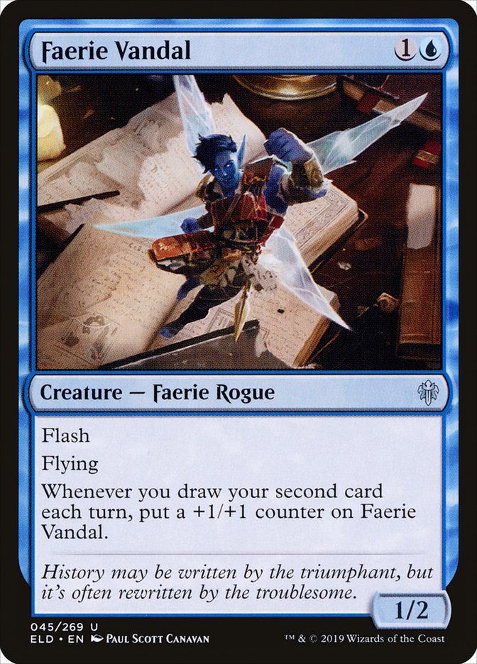 Faerie Vandal [Throne of Eldraine] - The Mythic Store | 24h Order Processing