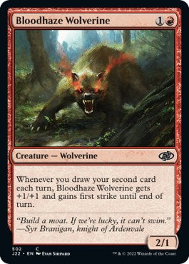 Bloodhaze Wolverine [Jumpstart 2022] - The Mythic Store | 24h Order Processing