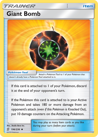 Giant Bomb (196/236) [Sun & Moon: Unified Minds] - The Mythic Store | 24h Order Processing
