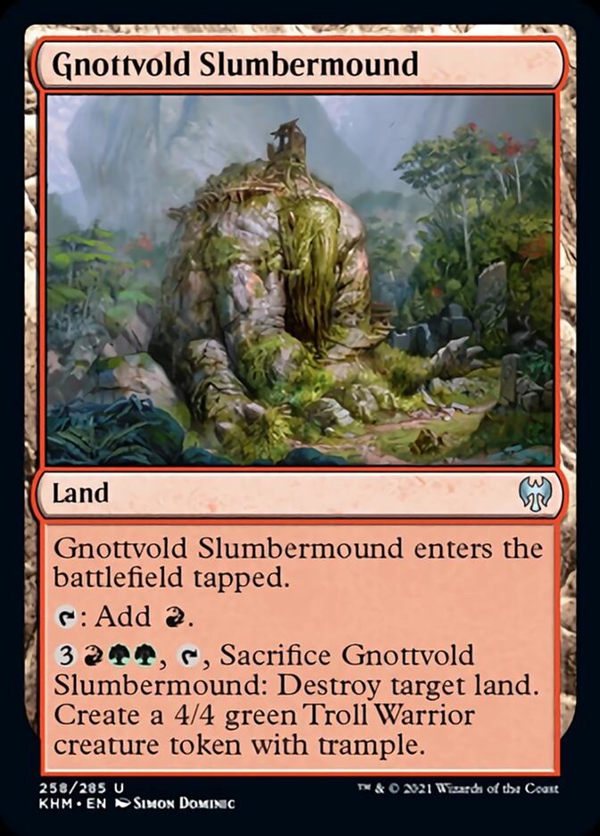 Gnottvold Slumbermound [Kaldheim] - The Mythic Store | 24h Order Processing