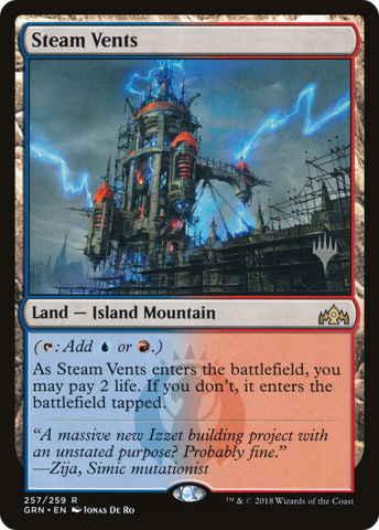 Steam Vents (Promo Pack) [Guilds of Ravnica Promos] - The Mythic Store | 24h Order Processing