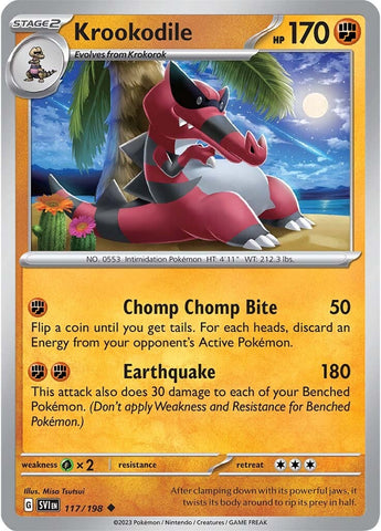 Krookodile (117/198) [Scarlet & Violet: Base Set] - The Mythic Store | 24h Order Processing