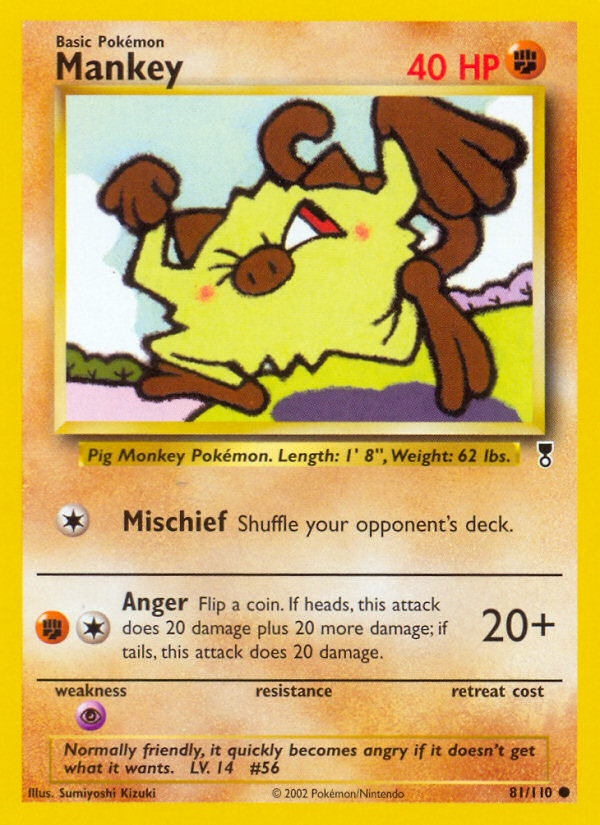 Mankey (81/110) [Legendary Collection] - The Mythic Store | 24h Order Processing