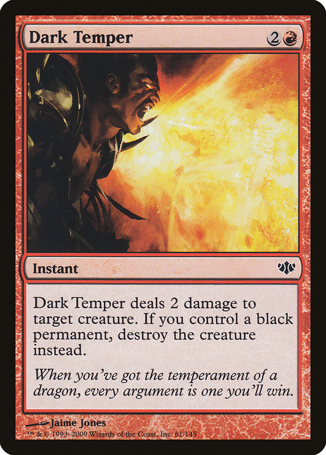 Dark Temper [Conflux] - The Mythic Store | 24h Order Processing
