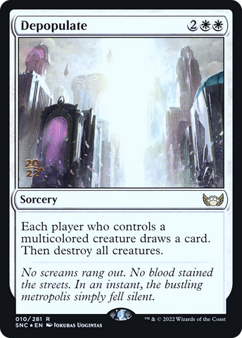Depopulate [Streets of New Capenna Prerelease Promos] - The Mythic Store | 24h Order Processing