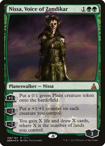 Nissa, Voice of Zendikar [San Diego Comic-Con 2016] - The Mythic Store | 24h Order Processing