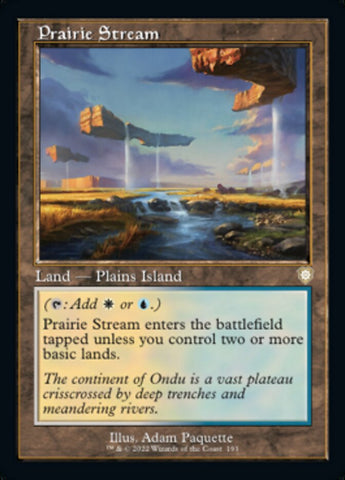 Prairie Stream (Retro) [The Brothers' War Commander] - The Mythic Store | 24h Order Processing