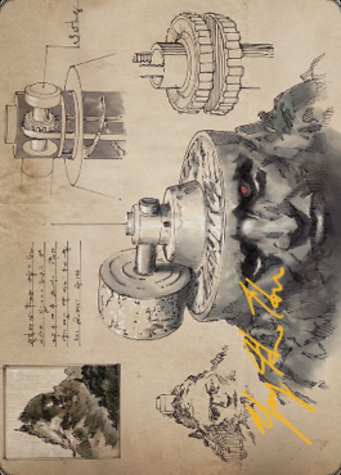Millstone Art Card (Gold-Stamped Signature) [The Brothers' War Art Series] - The Mythic Store | 24h Order Processing