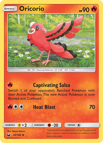 Oricorio (30/168) [Sun & Moon: Celestial Storm] - The Mythic Store | 24h Order Processing