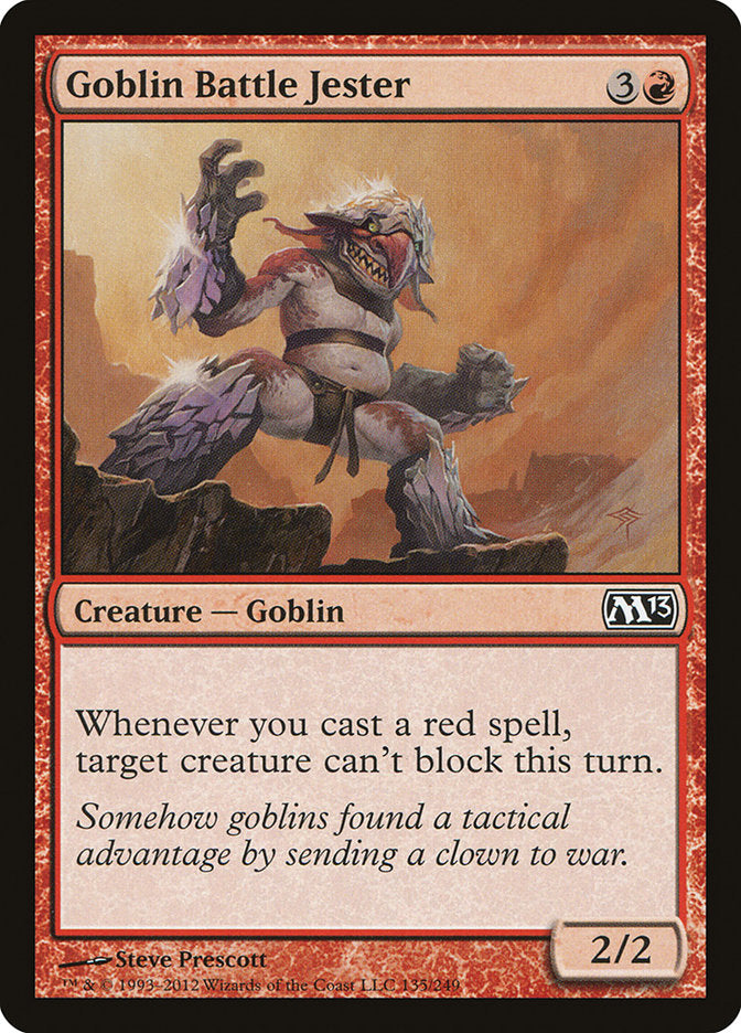Goblin Battle Jester [Magic 2013] - The Mythic Store | 24h Order Processing