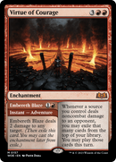 Virtue of Courage // Embereth Blaze [Wilds of Eldraine] - The Mythic Store | 24h Order Processing