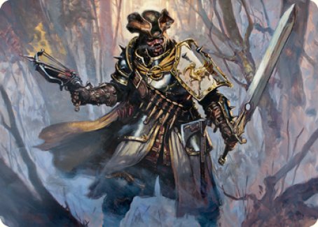 Brutal Cathar Art Card [Innistrad: Midnight Hunt Art Series] - The Mythic Store | 24h Order Processing
