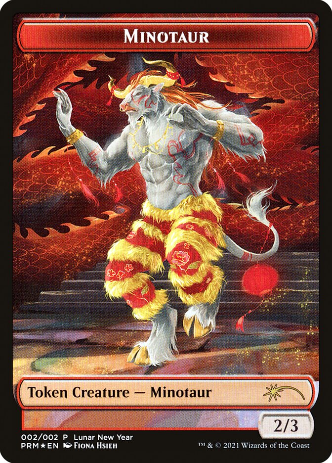 Minotaur Token [Year of the Ox 2021] - The Mythic Store | 24h Order Processing