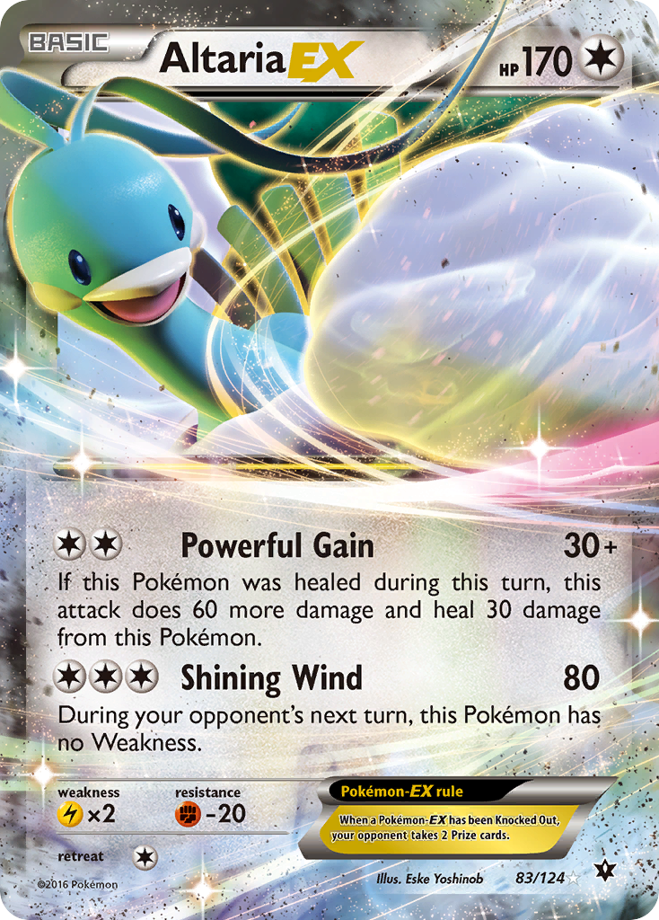 Altaria EX (83/124) [XY: Fates Collide] - The Mythic Store | 24h Order Processing