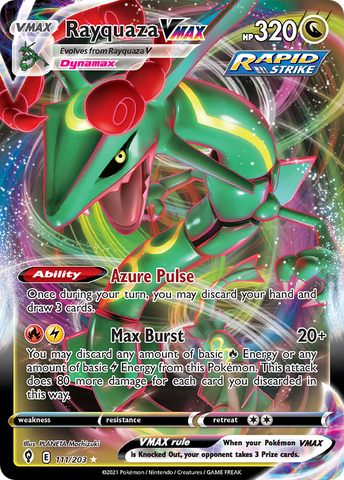 Rayquaza VMAX (111/203) (Jumbo Card) [Sword & Shield: Evolving Skies] - The Mythic Store | 24h Order Processing