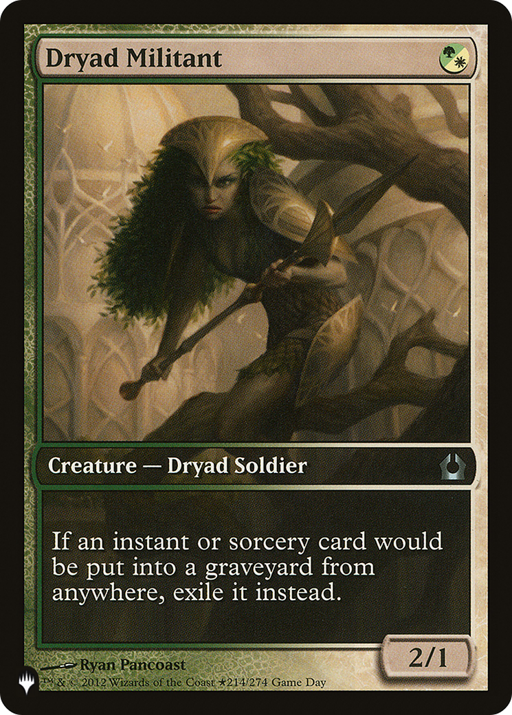 Dryad Militant [The List] - The Mythic Store | 24h Order Processing