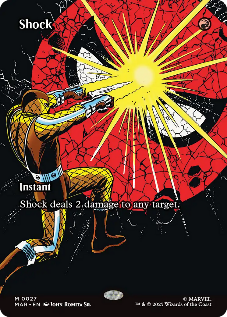 Shock (Borderless) [Marvel Universe: Eternal-Legal] - The Mythic Store | 24h Order Processing