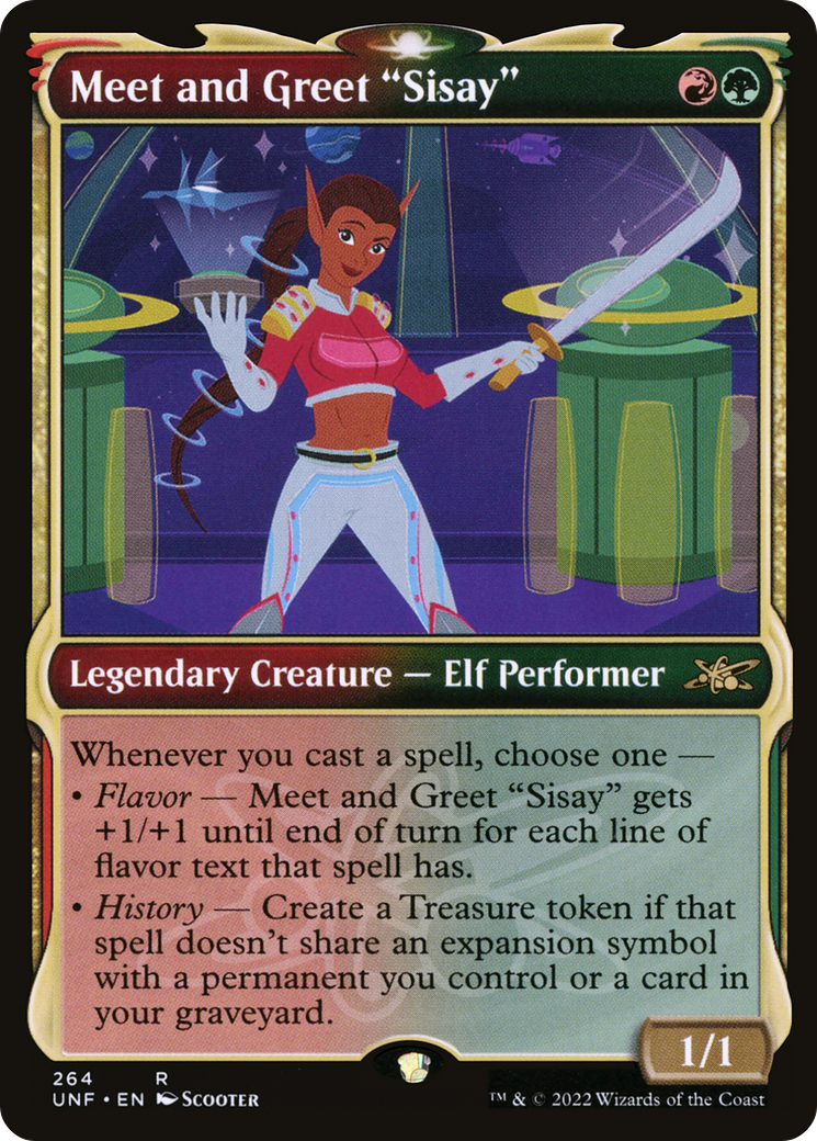 Meet and Greet "Sisay" (Showcase) [Unfinity] - The Mythic Store | 24h Order Processing